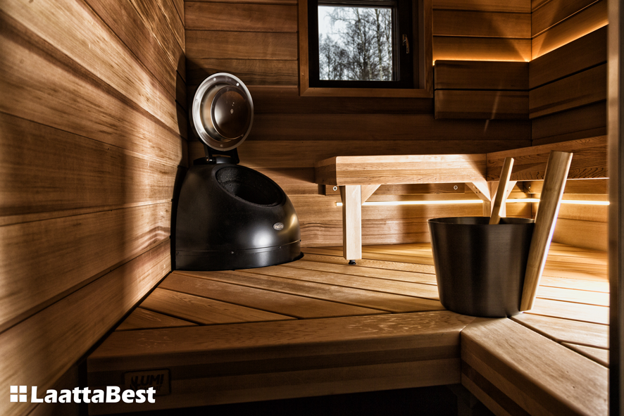 valmislauteet Lumisaunat